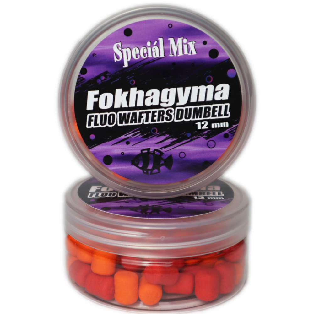 12 mm FOKHAGYMA Fluo Wafters Dumbell
