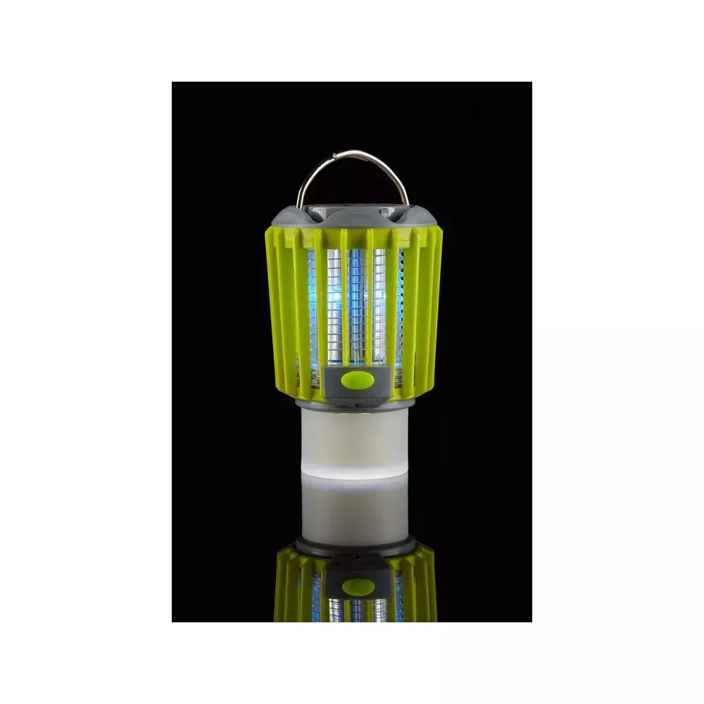 Asalite Prémium Akkumulátoros Kemping Lámpa+Rovarcsapda 4,5W+4,5W+2,5W(350 lm)