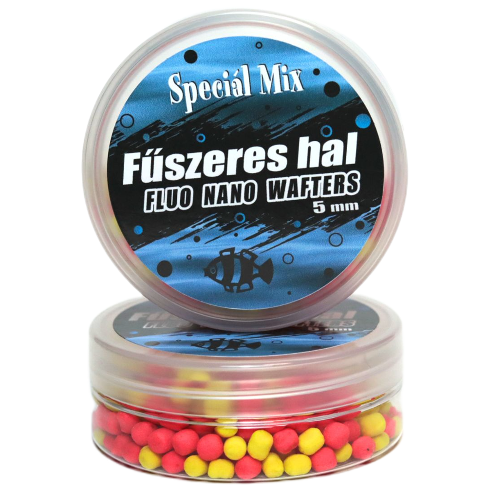 5mm FŰSZERES HAL Fluo Nano Wafters Dumbell