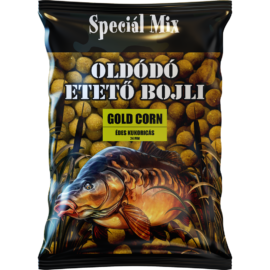 Speciál mix Oldódó Etető Bojli 24 mm Gold Corn