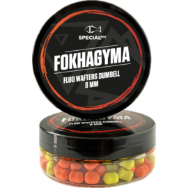 Speciál mix Fluo Wafters Dumbell 8 mm Fokhagyma