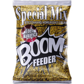 Speciál mix BOOM FEEDER Előre kevert ÉDES KUKORICA etetőanyag