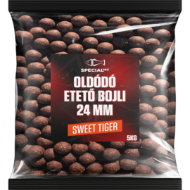 Speciál mix Oldódó Etető Bojli 24 mm Sweet Tiger 5 kg