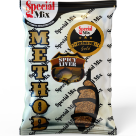 Speciál mix Prémium Method Spicy Liver etetőanyag