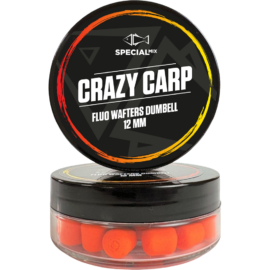 Speciál mix Fluo Wafters Dumbell 12 mm Crazy Carp