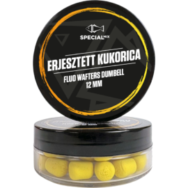 Speciál mix Fluo Wafters Dumbell 12 mm Erjesztett Kukorica