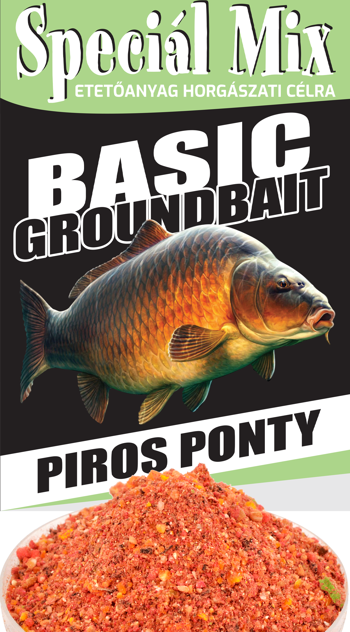 Speciál mix Piros ponty etetőanyag 1 kg
