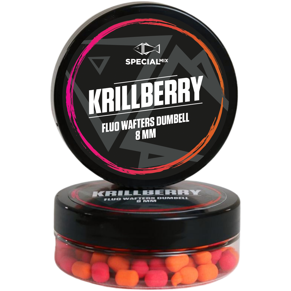Fluo Wafters Dumbell 8 mm Krillberry