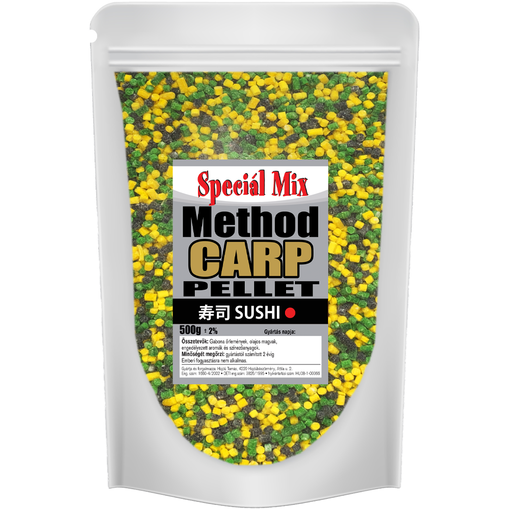 Speciál mix Method Carp Pellet SUSHI