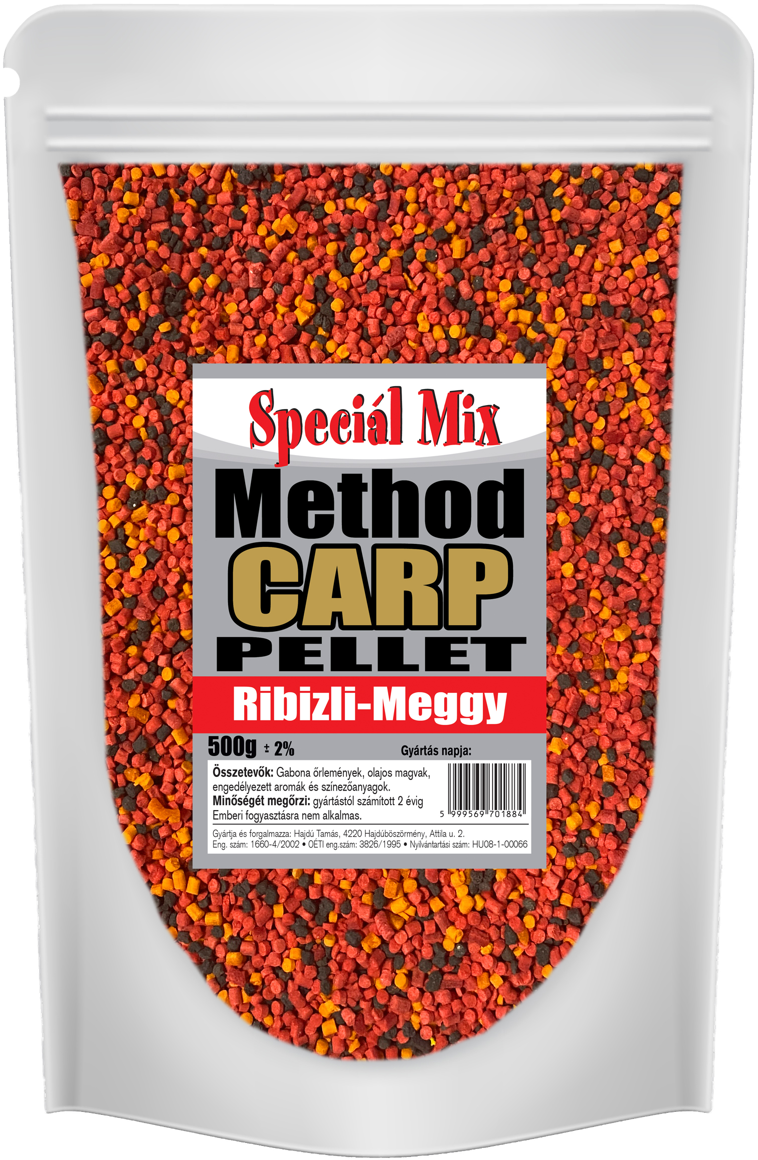 Speciál Mix Method Carp Pellet Ribizli-Meggy