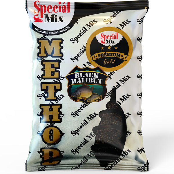 Speciál Mix Prémium Method BLACK HALIBUT Etetőanyag