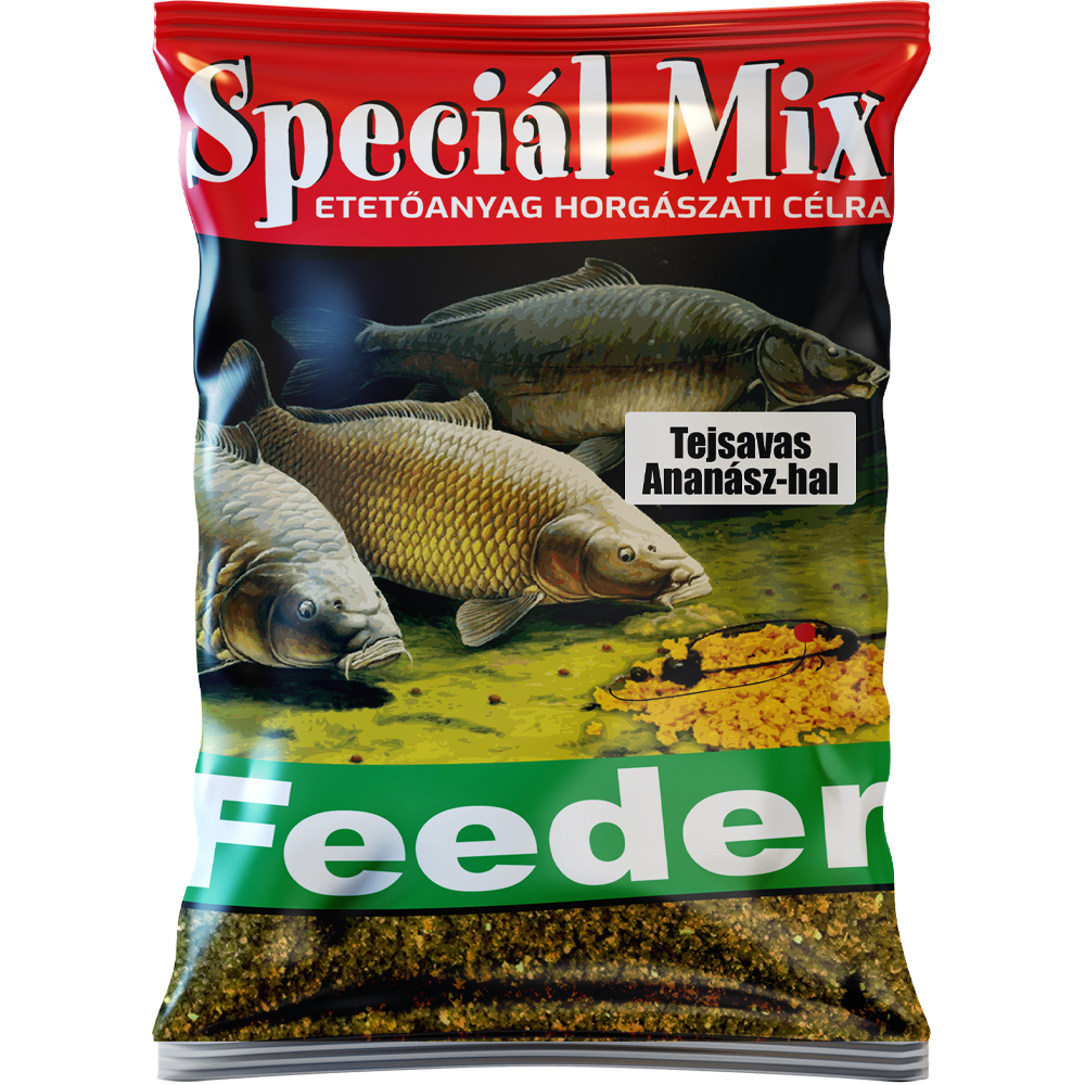 Speciál Mix Tejsavas Ananász-hal Etetőanyag 1 kg
