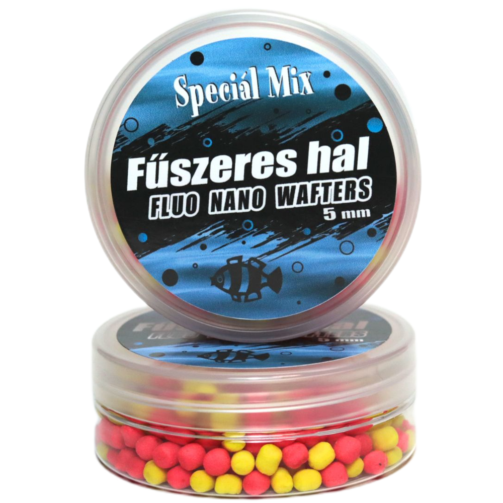 5mm FŰSZERES HAL Fluo Nano Wafters Dumbell