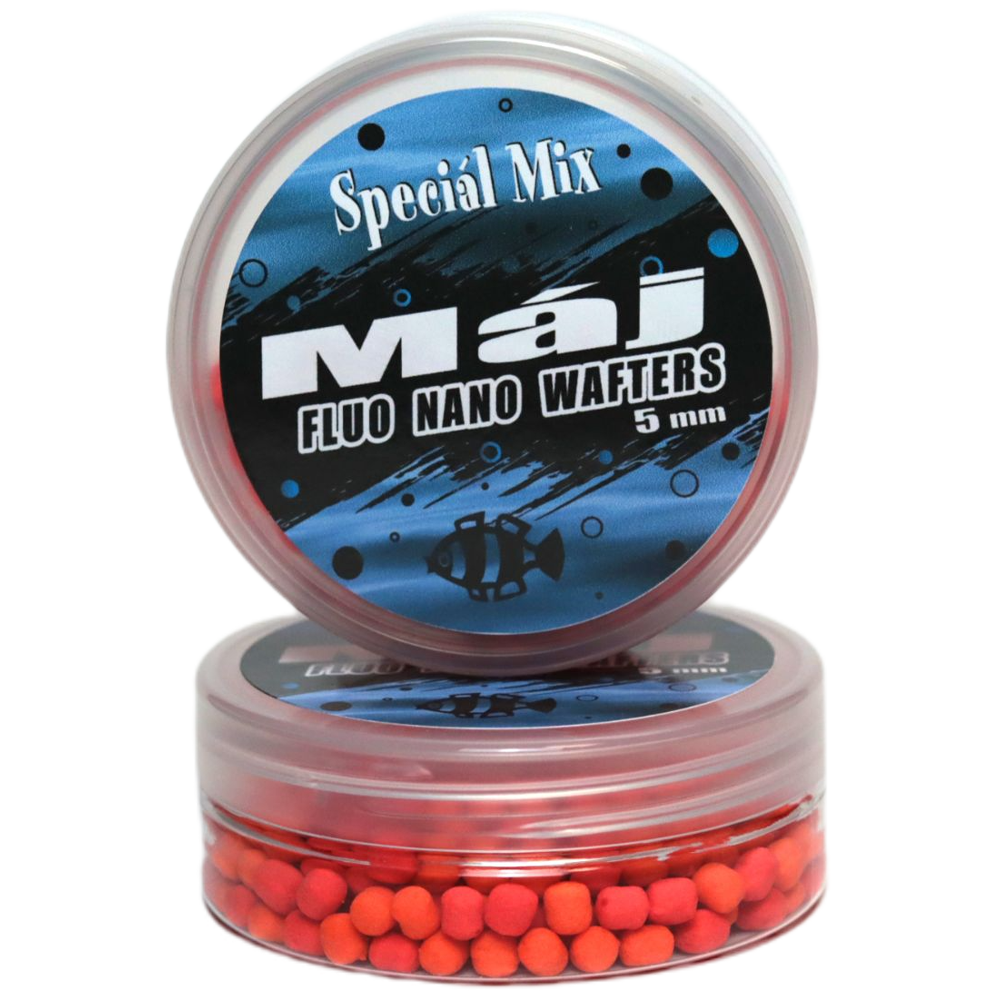 5mm MÁJ Fluo Nano Wafters Dumbell